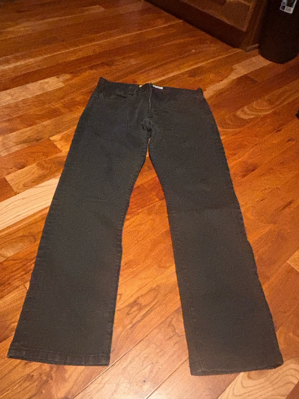 Express Men’s Black Slim Fit Rocco  Straight Jeans